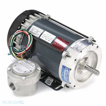 MARATHON MOTORS Motor 3/4 HP 1725 rpm 56C 115/208-230V, 2NKZ3