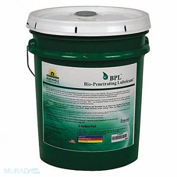 RENEWABLE LUBRICANTS 5 gal Pail Lubricant, 2NMV7