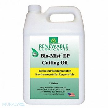 RENEWABLE LUBRICANTS Cutting Oil 1 gal Bottle, 2NMW9