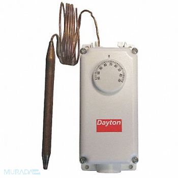DAYTON Remote-Bulb Control H/C 5in Bulb Length, 2NNR6