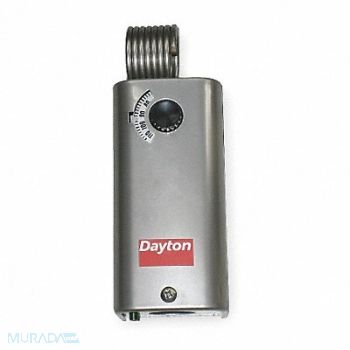 DAYTON Mech Tstat Cool Only SS 110/30F, 2NNT2