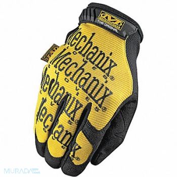 MECHANIX WEAR Mechanics Gloves Yellow 9 PR, 378T77
