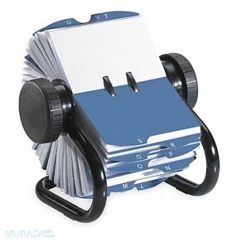 ROLODEX Rotary Card File 200 Ct Metal, 2NRL3