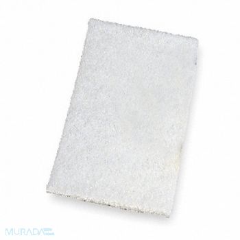TOUGH GUY Scouring Pad 9 in L White PK20, 2NTG7