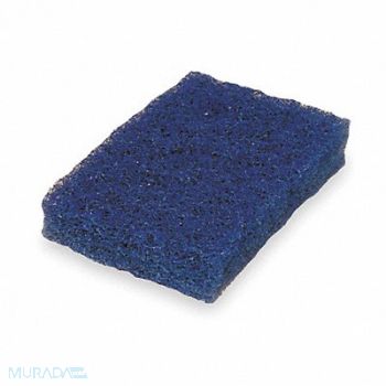 TOUGH GUY Scouring Pad 6 in L Blue PK20, 2NTG9