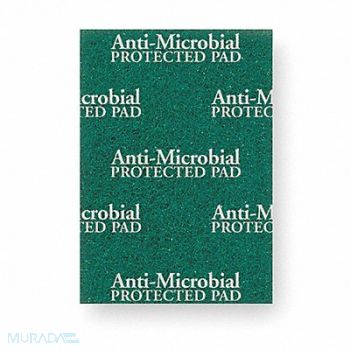 TOUGH GUY Scouring Pad 8 7/8 in L Green PK20, 2NTJ4