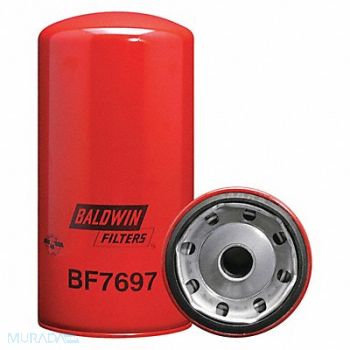 BALDWIN FILTERS Fuel Filter 9-19/32x4-21/32x9-19/32 In, 2NTY4
