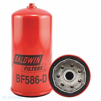 BALDWIN FILTERS Fuel Filter 5-27/32 x 3-1/32 x 5-27/32In, 2NUV7