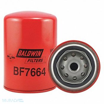 BALDWIN FILTERS Fuel Filter 5-3/8 x 3-11/16 x 5-3/8 In, 2NVE8