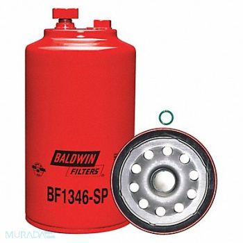 BALDWIN FILTERS Fuel Filter 8-9/32 x 4-1/4 x 8-9/32 In, 2NVG5
