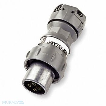 HUBBELL Pin and Sleeve Plug 60 A Gray 3Pl, 5HJ62