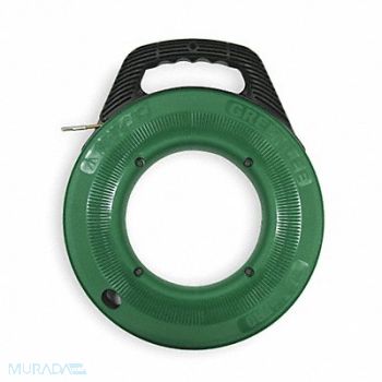 GREENLEE Fish Tape 3/16 In x 50 ft Steel, 2NXF1