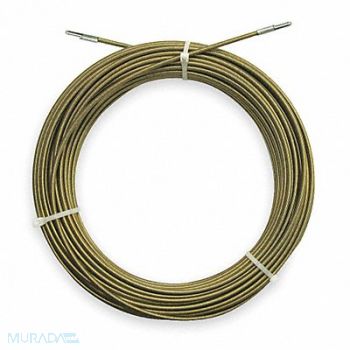 GREENLEE Fish Tape 3/16 In x 100 ft Flex. Steel, 2NXF2