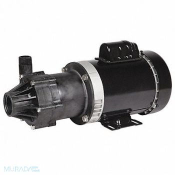 LITTLE GIANT Magnt Drv Pmp 1in NPT 3/4hp Glss PPS, 2P044