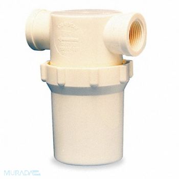 RON-VIK Inline Strainer 7 1/8 H White 305 micron, 6UJL1