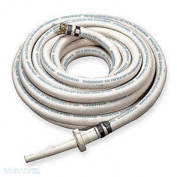 CONTINENTAL Washdown Hose 3/4 In ID x50 Ft, 2P570