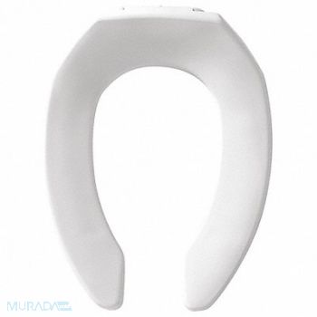 BEMIS Toilet Seat Elongated Bowl Open Front, 6MPR5