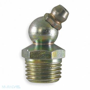 KINGFISHER GreaseFTG 45Deg OAL 1-1/8 In PK10, 2PA86