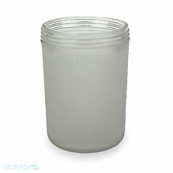 HUBBELL KILLARK GlassGlobe 6 3/8 L 5 1/4 W 6 3/8 H Clear, 2PDE4