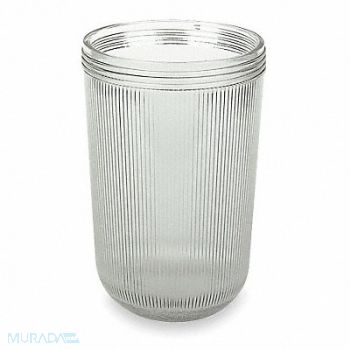 HUBBELL KILLARK HazLocGlassGlobe 10 L 7 1/2 W 10 H Clear, 2PDE6