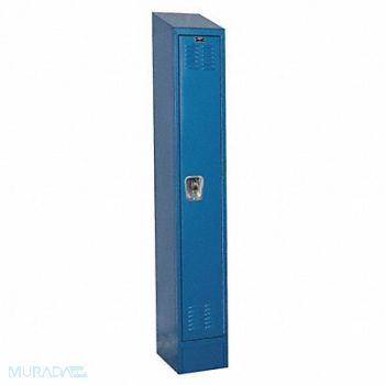 HALLOWELL D4813 Wrdrb Lockr Lvrd 1 Wd 1 Tier Marine Blue, 2PFR9