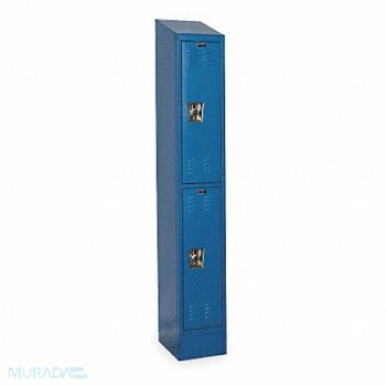 HALLOWELL D4817 Wrdrb Lockr Lvrd 1 Wd 2 Tier Marine Blue, 2PFT4
