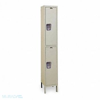 HALLOWELL K4103 Wrdrb Lckr 2x1Lckr Tan 78 x12 x15 Assm, 2PGH2