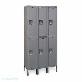 HALLOWELL K4133 Lckr 2x3Lckr Drk Gry 78 x45 x18 UnAssm, 2PGE4