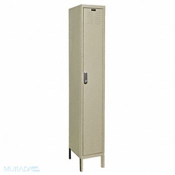 HALLOWELL Lckr 1x1Lckr Tan 78 x12 x12 UnAssm, 2PGP5