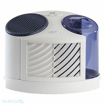 AIRCARE Portable Humid Evap 2gal Blue White, 2PYE9