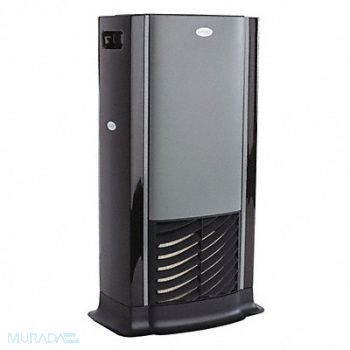 AIRCARE Portable Humid Evap 2gal Black Silver, 2PYF5