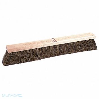 TOUGH GUY Push Broom Head Braced 24 Sweep Face, 2PYV3