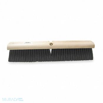 TOUGH GUY Push Broom Head Threaded 24 Sweep Face, 2PYV5