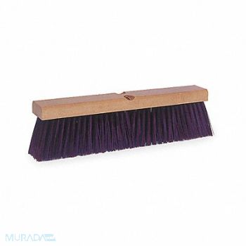 TOUGH GUY Push Broom Head Threaded 24 Sweep Face, 2PYV6