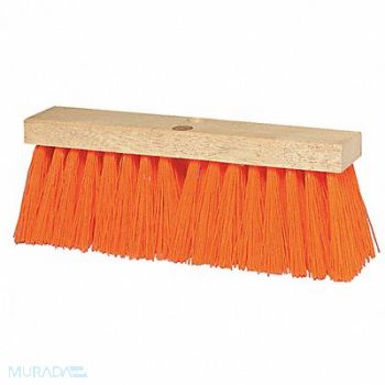 TOUGH GUY Push Broom Head Tapered 16 Sweep Face, 2PYV7