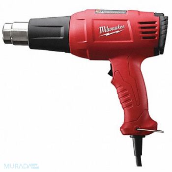MILWAUKEE Heat Gun 120V AC 1 040 deg.F 11.6 A, 2Q445