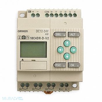 OMRON Programmable Relay 12-24VDC, 2REP6