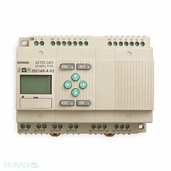 OMRON Programmable Relay 100-240VAC, 2REP7