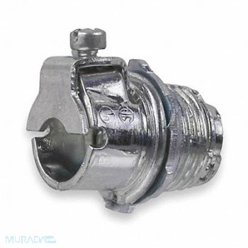 THOMAS BETTS Connector Steel Trade Size 3/8in, 2RER9