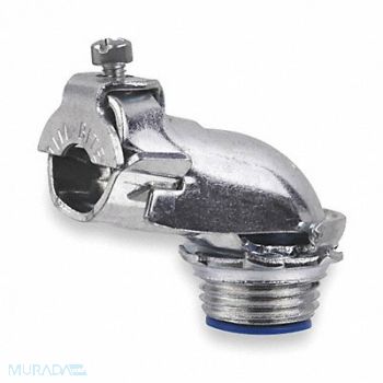 THOMAS BETTS Connector Steel Trade Size 3/8in, 2RET2