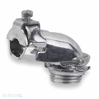 THOMAS BETTS Connector Steel Trade Size 3/8in, 2RET3