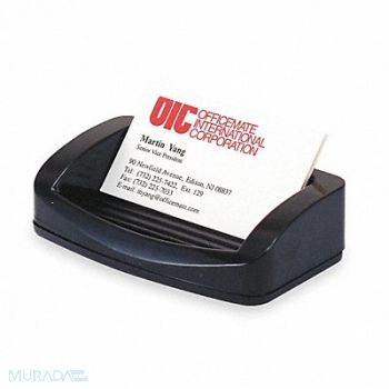 OFFICEMATE Business Card/Clip Holder, 2RLJ8