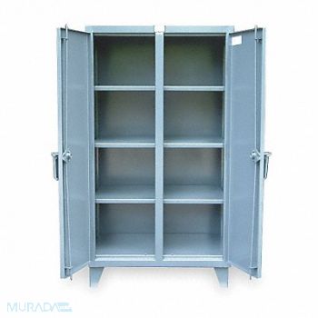 STRONG HOLD Strg Cab 66 x72 x24 DrkGry 8Shlv, 2RNC9