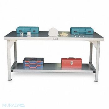 STRONG HOLD Workbench SS 72 W 36 D, 2RNH6