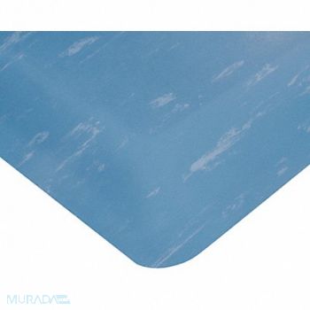 WEARWELL Antifatigue Mat Blue 3ft.x5ft., 167R22