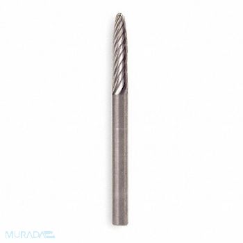 WIDIA METAL REMOVAL Carbide Bur Round Nose Tree 1/4, 6KJF4