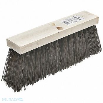 ABILITY ONE Push Broom Head Tapered 16 Sweep Face, 2RRC2