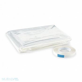 GRAINGER APPROVED Shrink Window Kit 110x84 In Patio Door, 2RRF7