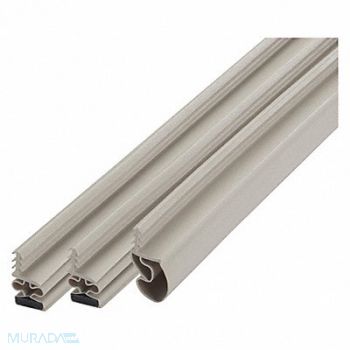 GRAINGER APPROVED Steel Door Weatherstrip Magnetic Beige, 2RRP1