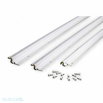 GRAINGER APPROVED Weatherstrip Kerf Vinyl Clad White, 2RRT1